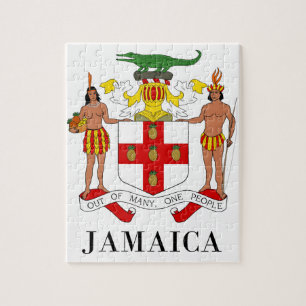 JAMAICA - symbol/coat of arms/flag/colours/emblem Jigsaw Puzzle
