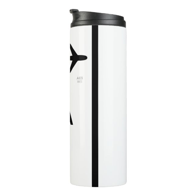 Jamaica Ticket Thermal Mug (Rotated Right)
