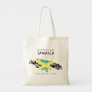 Jamaica Tote (Personalised   Add your own text) Bag
