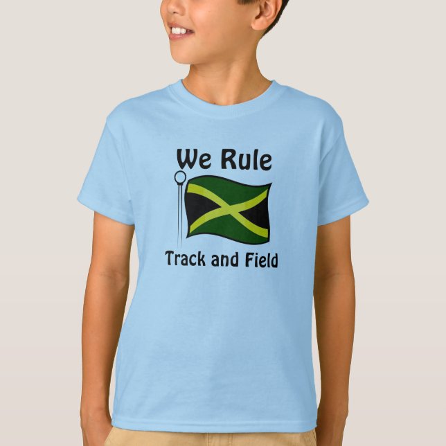 Jamaica track and field t-shirts (Front)
