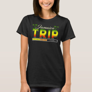 Jamaica Trip Loading Jamaican Beach T-Shirt