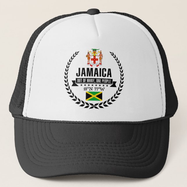 Jamaica Trucker Hat (Front)