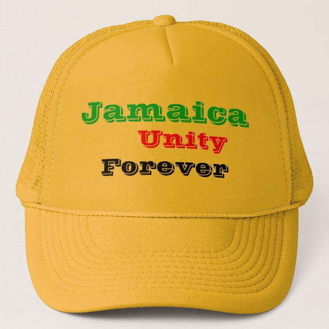 jamaica unity trucker hat (Front)