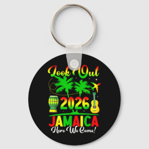 Jamaica Vacation 2026 Here Come Matching Birthday Key Ring