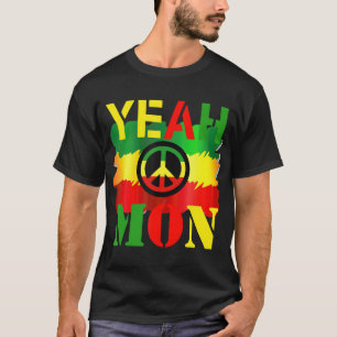 Jamaica Vacation Reggae Colours Yeah Mon T-Shirt