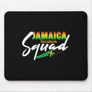 Jamaica Vacation Squad 2025 Matching Group Family Mouse Pad