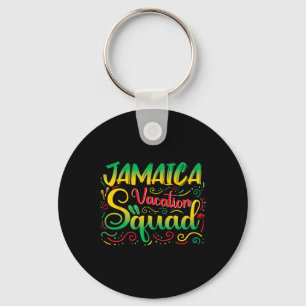 Jamaica Vacation Squad 2025 Outfit Matching Family Key Ring