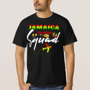 Jamaica Vacation Squad Group Matching Reggae  T-Sh T-Shirt