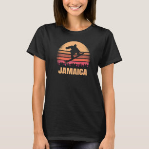 Jamaica Vermont Snowboarding Outdoor Vintage Vt 80 T-Shirt