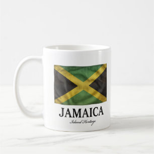 Jamaica Vintage Flag Caribbean Heritage Coffee Mug