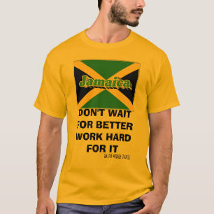 Jamaica WORK HARD T-Shirt