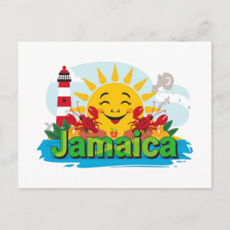 Jamaica ya mon  postcard