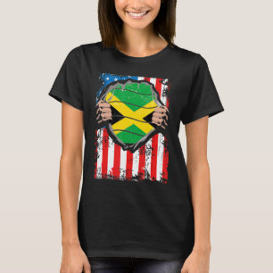 Jamaican American Grown Patriot Jamaica Flag from T-Shirt