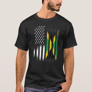 Jamaican American Hispanic Heritage Month Patriot  T-Shirt