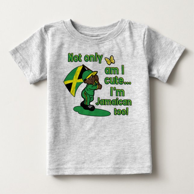 Jamaican baby design T-Shirt (Front)