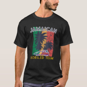Jamaican Bobsled Team Jamaica Beach Summer Vacatio T-Shirt