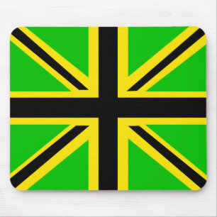 Jamaican British Flag Mousepad