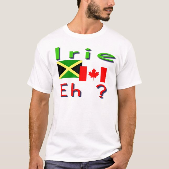 Jamaican-canadian t-shirts (Front)