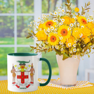 Jamaican Coat of Arms and National Anthem  Mug