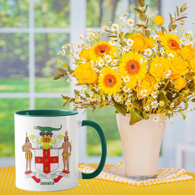Jamaican Coat of Arms and National Anthem  Mug (Creator Uploaded)
