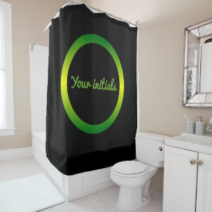 Jamaican colours  - shower curtain