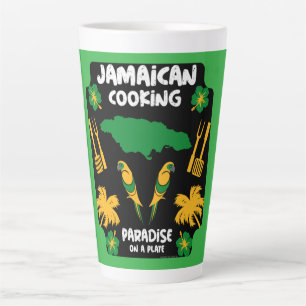 Jamaican Cooking Foodie Gifts    Latte Mug