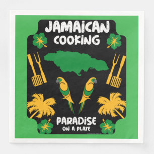 Jamaican Cooking Foodie Gifts   Napkin