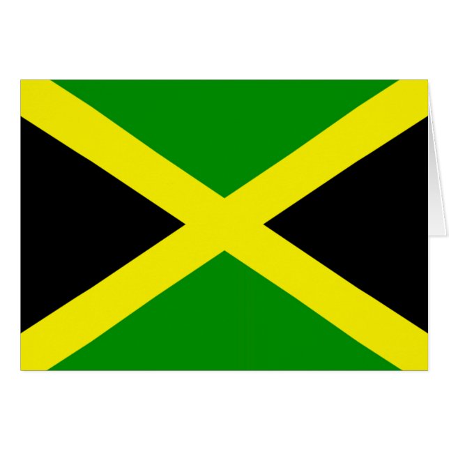 Jamaican Flag (Front Horizontal)