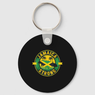 Jamaican Flag Adventures Key Ring