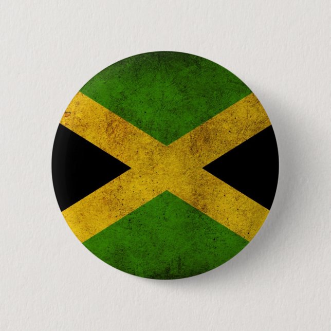 Jamaican Flag Button (Front)
