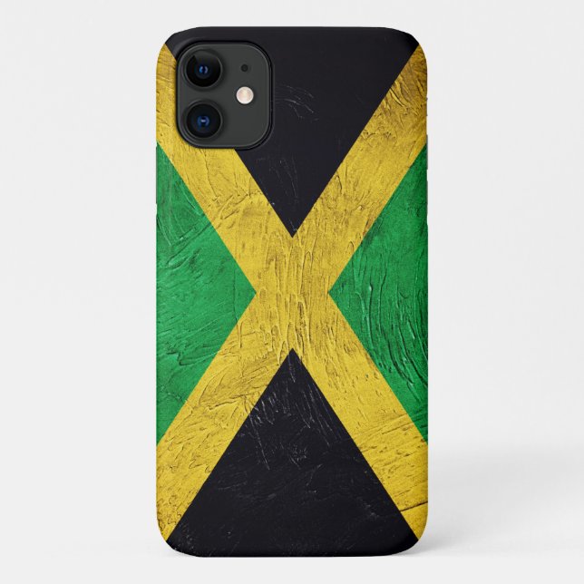 Jamaican Flag Case-Mate iPhone Case (Back)