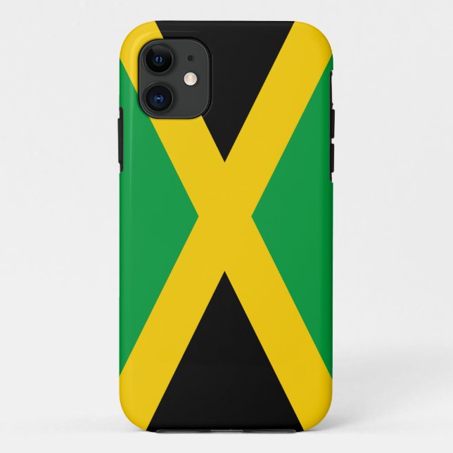 Jamaican Flag Case-Mate iPhone Case (Back)