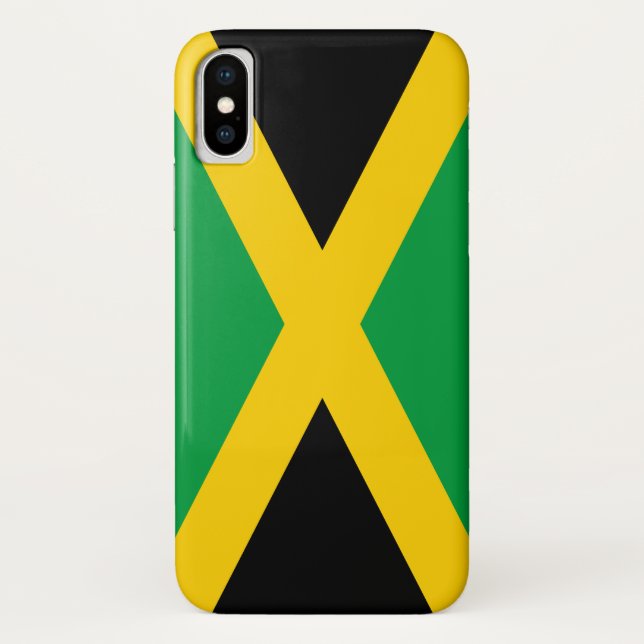 Jamaican Flag Case-Mate iPhone Case (Back)