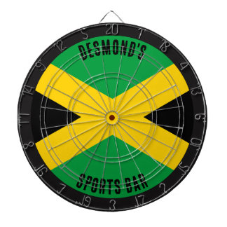 Jamaican Flag Dartboard