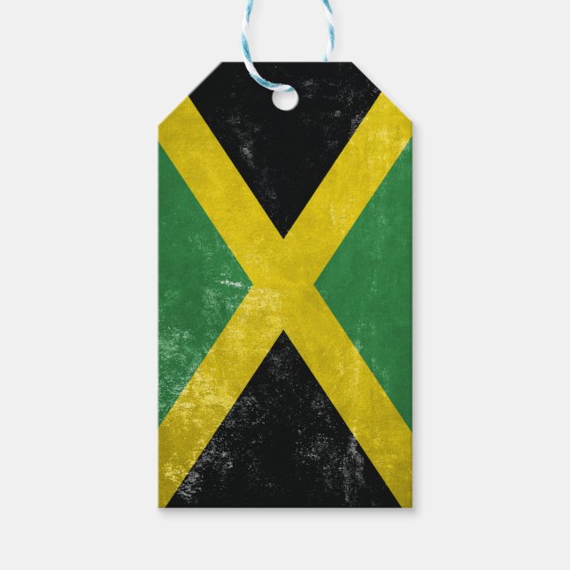 Jamaican Flag Gift Tags (Front)