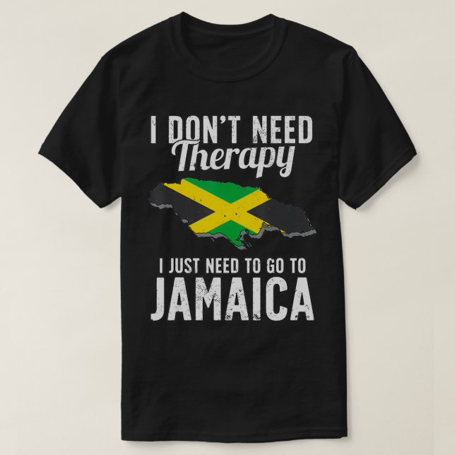 Jamaican Flag I Jamaica Flag I Vacation Jamaica  T-Shirt (Design Front)