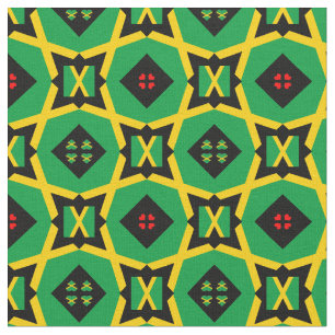 Jamaican Flag & Jamaica Trendy Fabric fashion