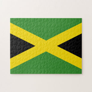 Jamaican Flag Jigsaw Puzzle