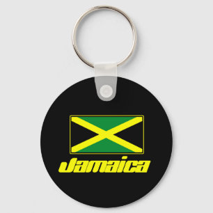 Jamaican Flag Key Ring