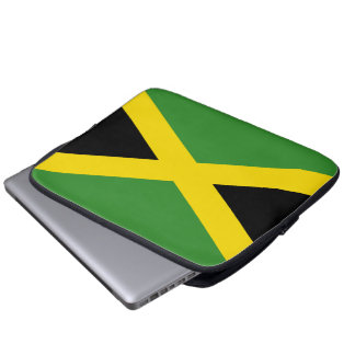 Jamaican Flag Laptop Sleeve