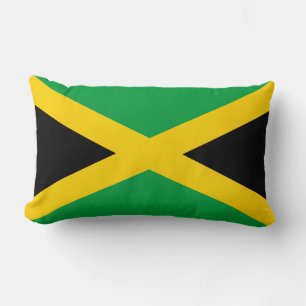 Jamaican Flag Lumbar Cushion