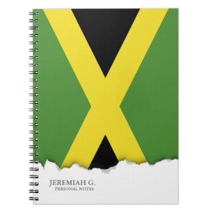 Jamaican Flag Notebook