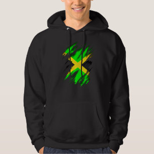 Jamaican Flag Of Jamaica Hoodie
