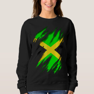 Jamaican Flag Of Jamaica Sweatshirt