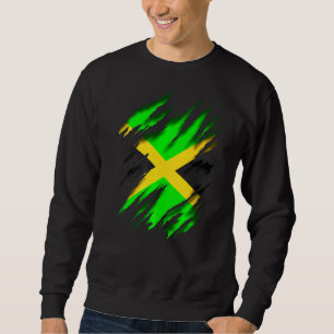 Jamaican Flag Of Jamaica Sweatshirt