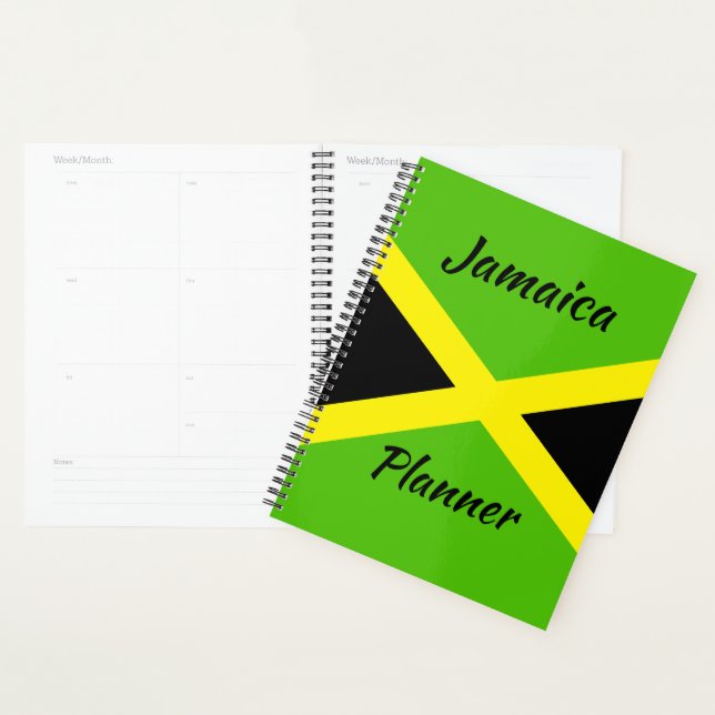 Jamaican Flag Planner (Display)