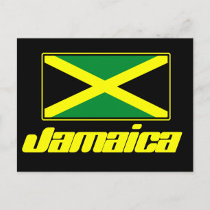Jamaican Flag Postcard