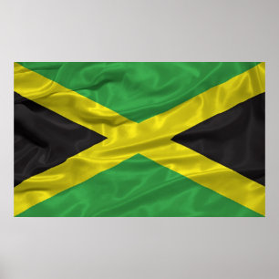 Jamaican Flag Poster