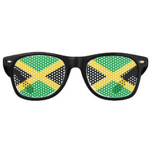 Jamaican Flag Retro Sunglasses