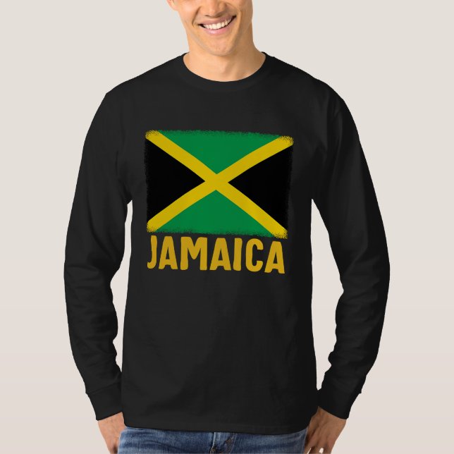 Jamaican flag T-Shirt (Front)
